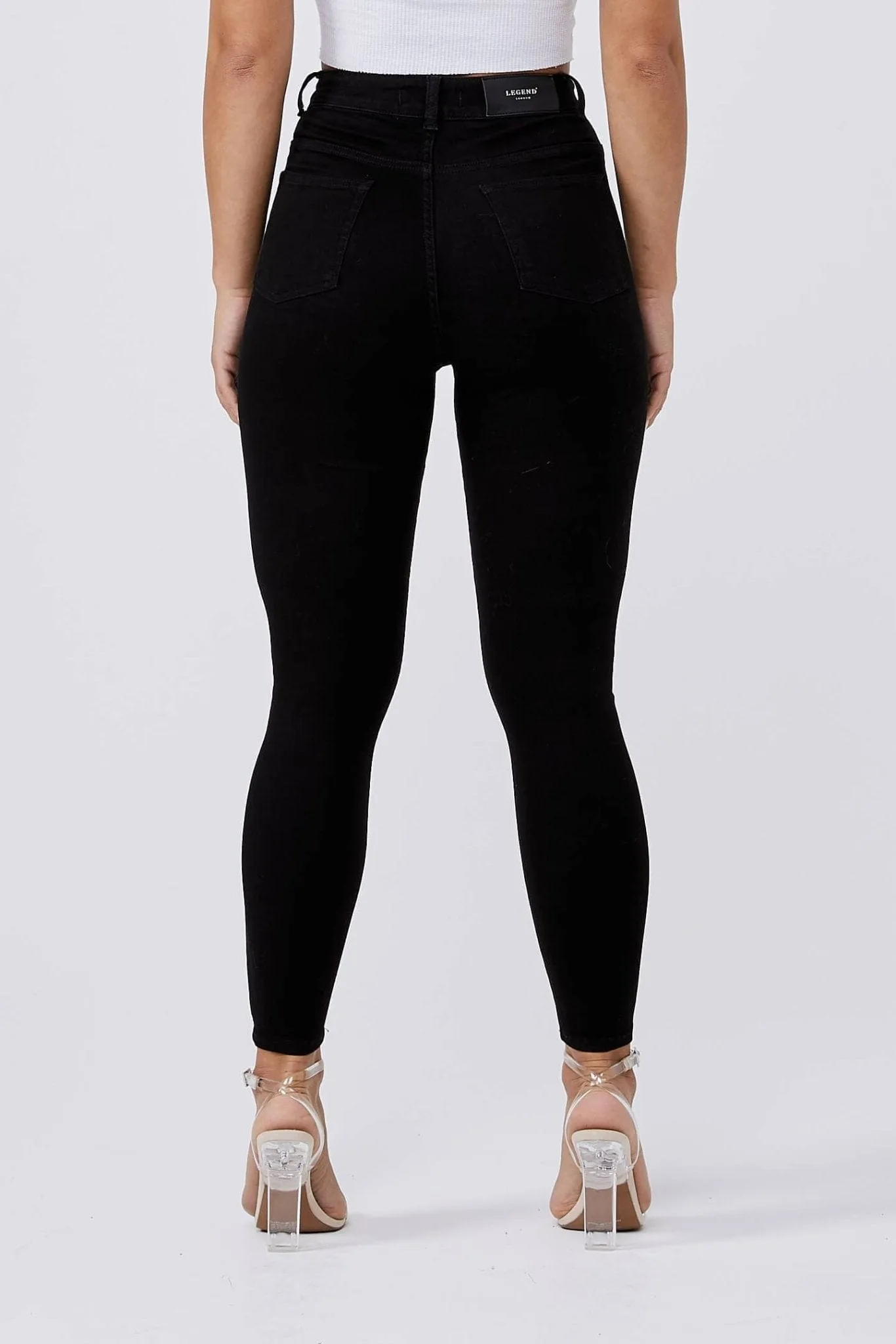 SKINNY JEANS - BLACK