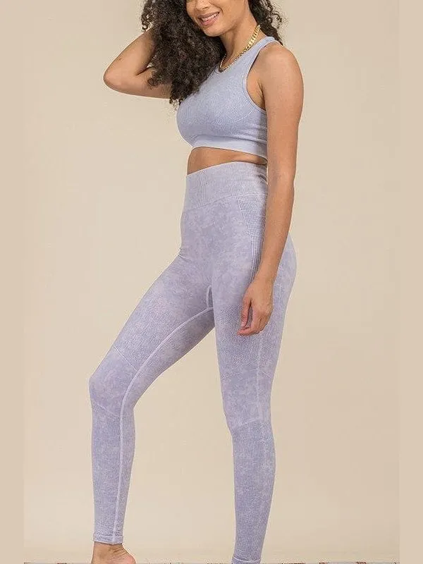 Solid Racerback Yoga Set