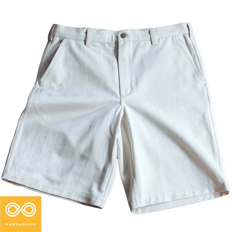 SOUTH BEACH 100% Organic Cotton Twill Shorts (Covers The Knees) (Closeout - Final Sale)