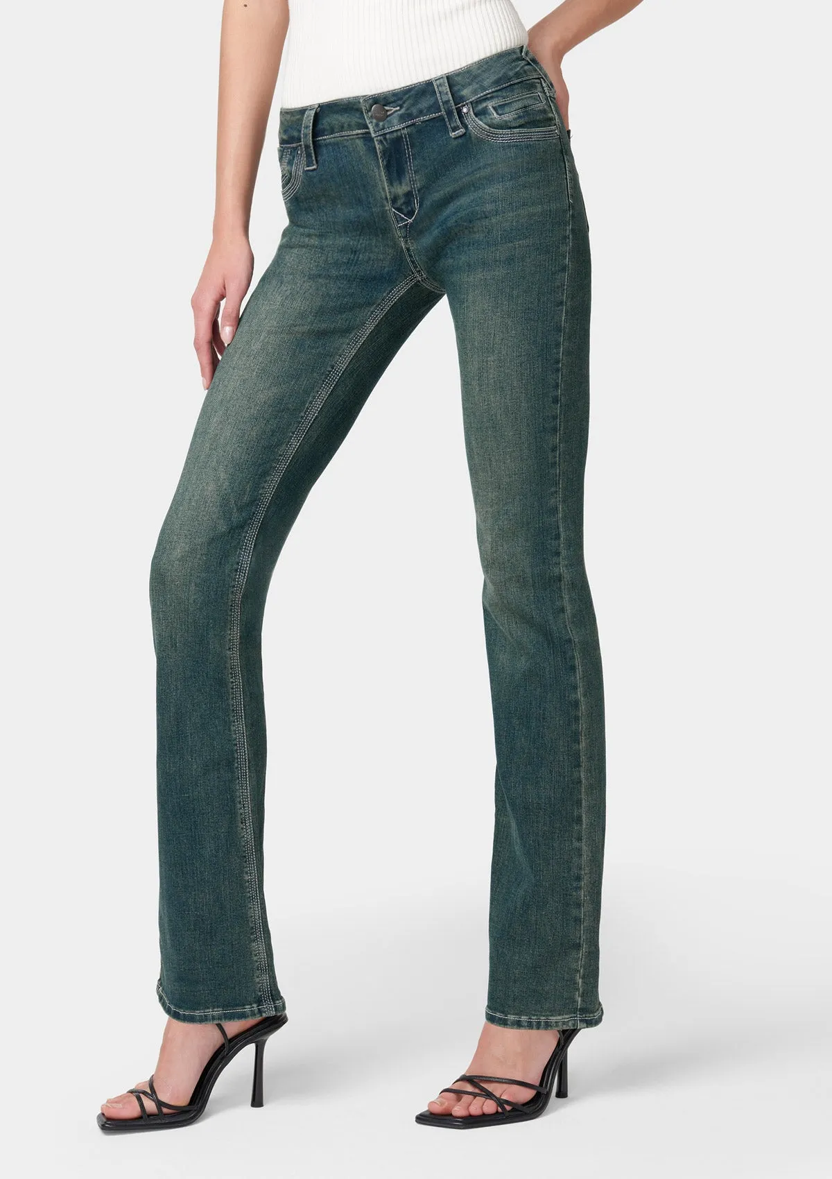 Tall Avery Lightweight Bootcut Jeans