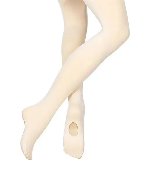 Tendu Microfibre Convertible Tights - Pink - Adult