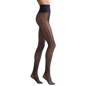 The Ikat Net Tights (Black)