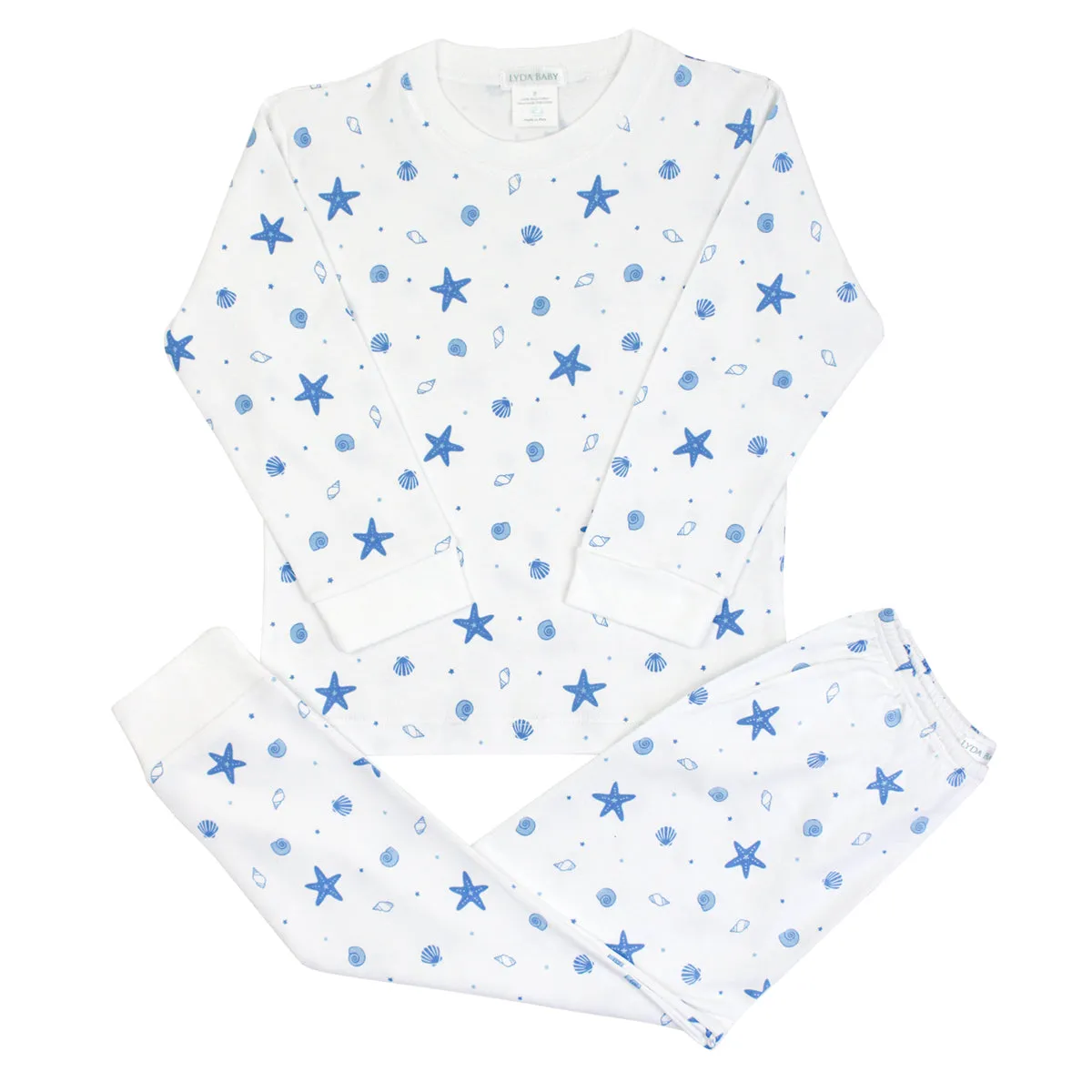 Tiny Sea Shells printed Pajama | Boy