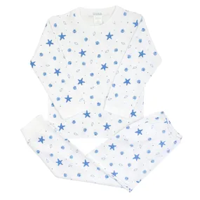 Tiny Sea Shells printed Pajama | Boy