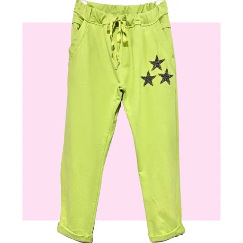 Triple Star Joggers - Apple