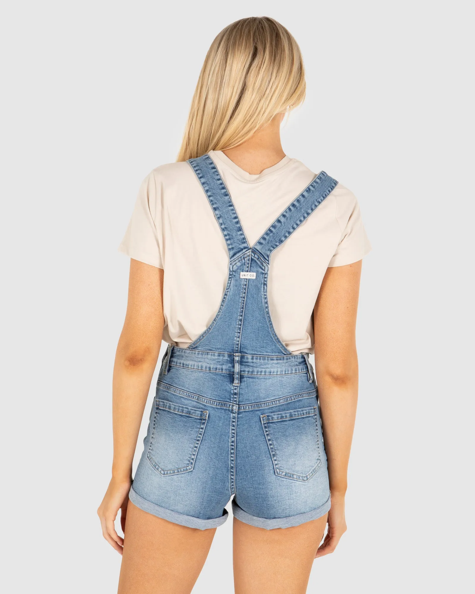 UNIT Ladies Bailey Denim Overalls