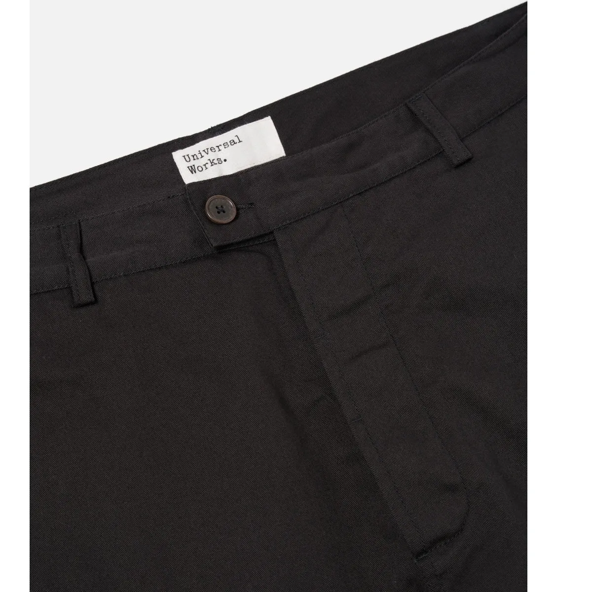 Universal Works Berlin Black Curved Pant 30299BB twill