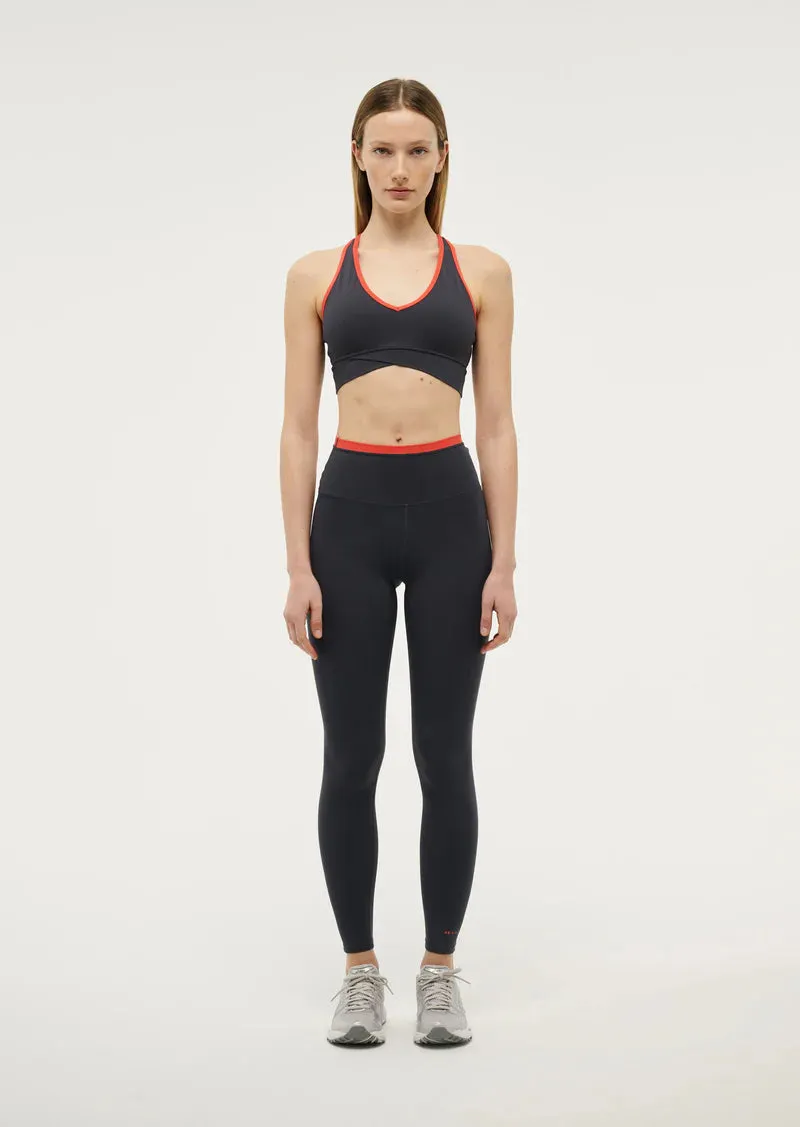 Vita F/L Legging - Ebony