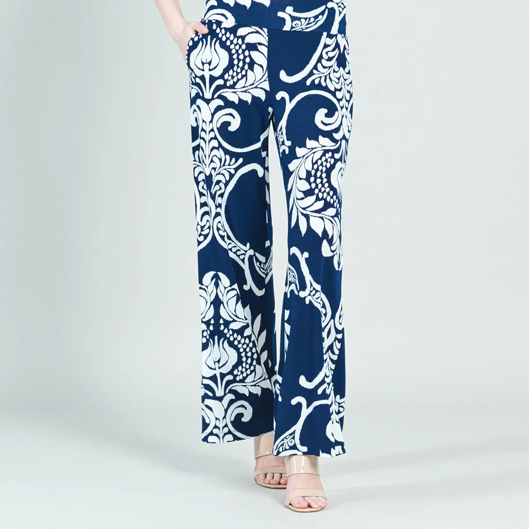 Wide Leg Pocket Pant - Paisley Leaf - Final Sale!